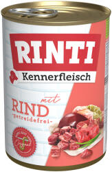 RINTI 12x400g RINTI ínyenceknek gazdaságos csomag nedves kutyatáp - Marha