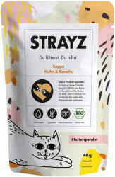  STRAYZ 40g STRAYZ BIO leves snack macskáknak