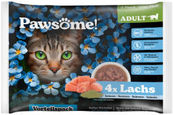  Pawsome 8x85g Pawsome Adult Cat Lazac nedves macskatáp