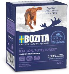 Bozita 24X370g Bozita falatkák aszpikban pulyka nedes kutyatáp