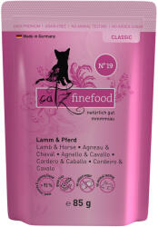 Catz Finefood 16x85g catz finefood tasakos nedves macskatáp-Bárány & ló