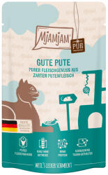 MjAMjAM 12x125g MjAMjAM Quetschie pur nedves macskatáp- pulyka pur