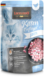 Leonardo 32x85g Leonardo Finest Selection Kitten: szárnyas tasakos nedves macskatáp