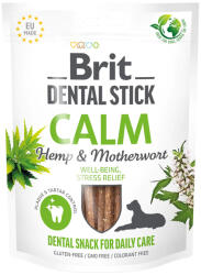 Brit 3x251g (21db) Brit Dental Stick Calm kutyasnack kenderrel & szívfűvel