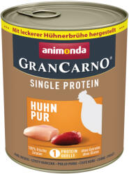 Animonda GranCarno 6x800g animonda GranCarno Adult Single Protein nedves kutyatáp- Csirke Pur