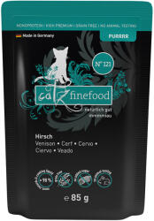 Catz Finefood 8x85g catz finefood Pure szarvas tasakos nedves macskatáp
