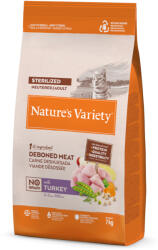 Nature's Variety 2x7kg Nature's Variety No Grain Sterlised pulyka száraz macskatáp