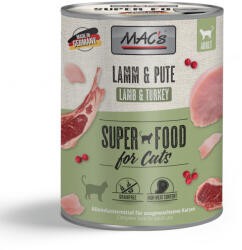 MAC's 12x800g MAC´s Cat nedves macskatáp- Bárány & pulyka