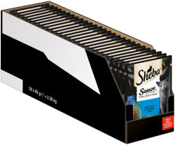 Sheba 28x85g Sheba Sauce Lover tonhal nedves macskatáp