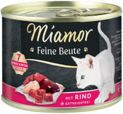 Miamor 12x185g Miamor Feine Beute nedves macskatáp-marha