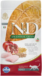 N&D Ancestral Grain Cat 2x1, 5kg N&D Cat Ancestral Grain Adult csirke & gránátalma száraz macskatáp