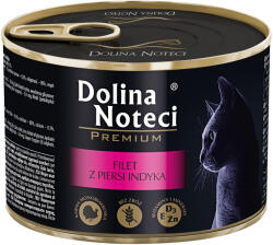 Dolina Noteci 12x185g, Dolina Noteci Premium, pulykamell filé, nedves macskatáp