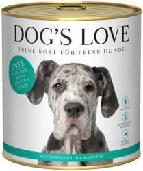 DOG’S LOVE 6x800g Dog's Love Adult Kacsa nedves kutyatáp