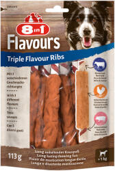 8in1 6db 8in1 Triple Flavour Ribs rágórúd kutyasnack