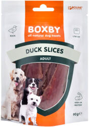 Scholtus 90 g Boxby Duck Slices Kutyasnackek 90 g-os dobozban