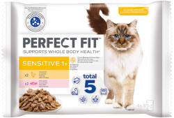 Perfect Fit 52x85g Perfect Fit Sensitive nedves macskatáp vegyesen