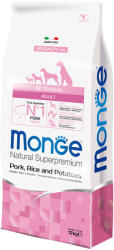 Monge Superpremium Dog 2x12kg Monge Superpremium All Breeds Adult sertés, rizs & burgonya száraz kutyatáp