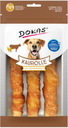 DOKAS 4x150g Dokas rágótekercs csirkemellel kutyasnack