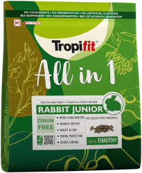 Tropifit 1, 75kg Tropifit All in 1 Rabbit Junior peletes nyúltáp