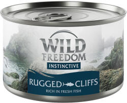 Wild Freedom 6x140g Wild Freedom Instinctive Rugged Cliffs tonhal étrend-kiegészítő eledel macskáknak