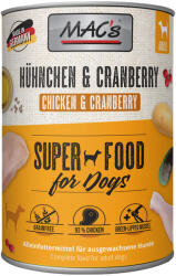 MAC's 12x400g MAC's Adult Csirke & áfonya nedves kutyatáp