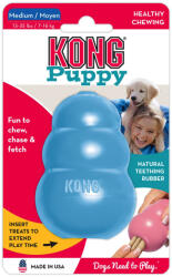 KONG KONG Puppy kiskutya játék, M méret, kék