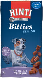 RINTI 75g RINTI Extra Bitties Senior jutalomfalar kutyáknak - csirke & pulyka