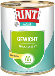 RINTI 6x800g RINTI Canine súlykontroll csirke nedves kutyatáp