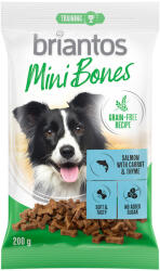  briantos 2x200g Briantos Mini Bones gabonamentes kutyasnack Mix: lazac + kacsa