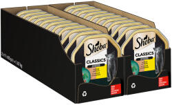 Sheba 22x85g Sheba tálcás nedves macskatáp megapackban - Classics pástétomban kacsa & csirke