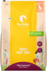 Herrmanns 2x10kg Herrmann's bio csirke, bio rizs & bio borsó száraz kutyatáp