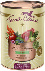Terra Canis 12x385g Terra Canis Marktragout Marha, brokkoli, áfonya & zsálya nedves kutyatáp