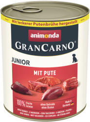 Animonda GranCarno 24x800g animonda GranCarno Original Junior pulyka nedves kutyatáp