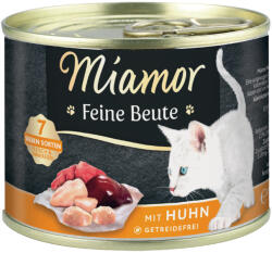 Miamor 12x185g Miamor Feine Beute nedves macskatáp-csirke
