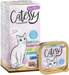 Catessy 16x100g Catessy finom pástétom 2. vegyes csomag nedves macskatáp
