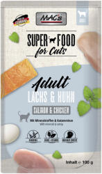 MAC's 24x100g MAC´s Cat Lazac & csirke nedves macskaeledel