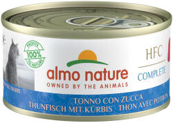 Almo Nature 6x70g Almo Nature HFC Complete Tonhal & tök nedves macskaeledel