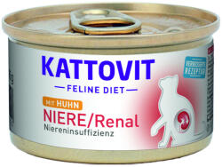 KATTOVIT 12x85g Kattovit Niere/Renal csirke nedves macskatáp