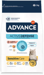 Affinity 3kg Advance Sensitive lazac & rizs száraz macskaeledel