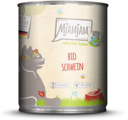 MjAMjAM 24x800g MjAMjAM Naturally Delicious Bio sertés nedves macskatáp