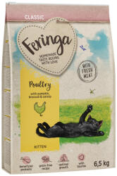 Feringa 2x6, 5kg Feringa Kitten Classic szárnyas száraz macskatáp