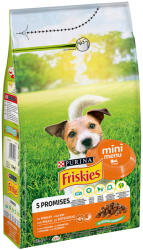 Friskies 2x1, 5kg Purina FRISKIES Mini csirke & zöldség száraz kutyatáp