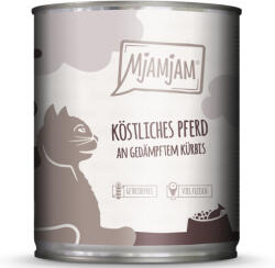  MjAMjAM 24x800g MjAMjAM Ló & párolt sütőtök nedves macskatáp