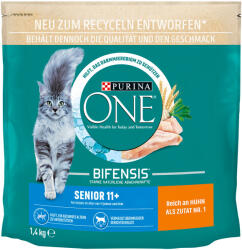 ONE 2x1, 4 kg PURINA ONE Senior 11+ száraz macskatáp