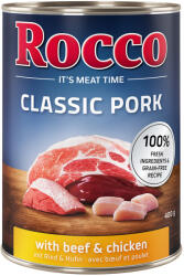 Rocco 6x400g Rocco Classic Pork Marha & csirke nedves kutyatáp