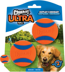 Chuckit! ! Chuckit! Ultra Ball labda kutyáknak, 1db, L méret: Ø 7, 6 cm