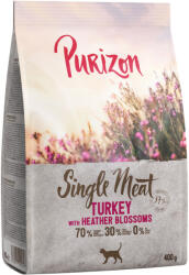 Purizon 400g Purizon Single Meat pulyka & hangavirág száraz macskatáp