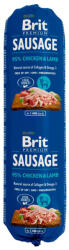  Brit Premium 12x800g Brit kutyaszalámi nedves kutyatáp - Csirke & bárány