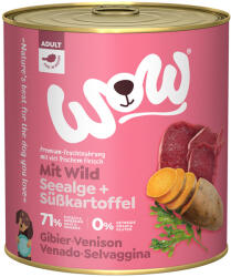 WOW 6x800g WOW Adult nedves kutyatáp - Vad