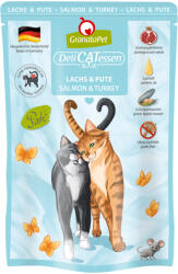 GranataPet 6x85g Granatapet DeliCatessen tasakos nedves macskatáp- Lazac & pulyka